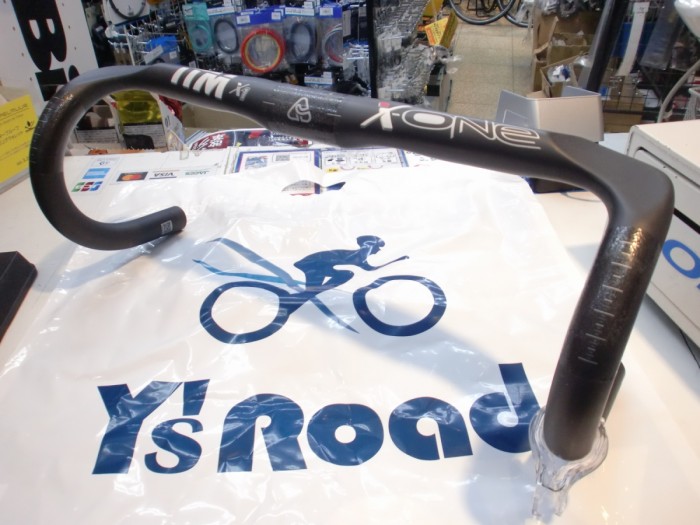 アウトレット】軽量・エアロなフルカーボンハンドルバー。ITM X-ONE が