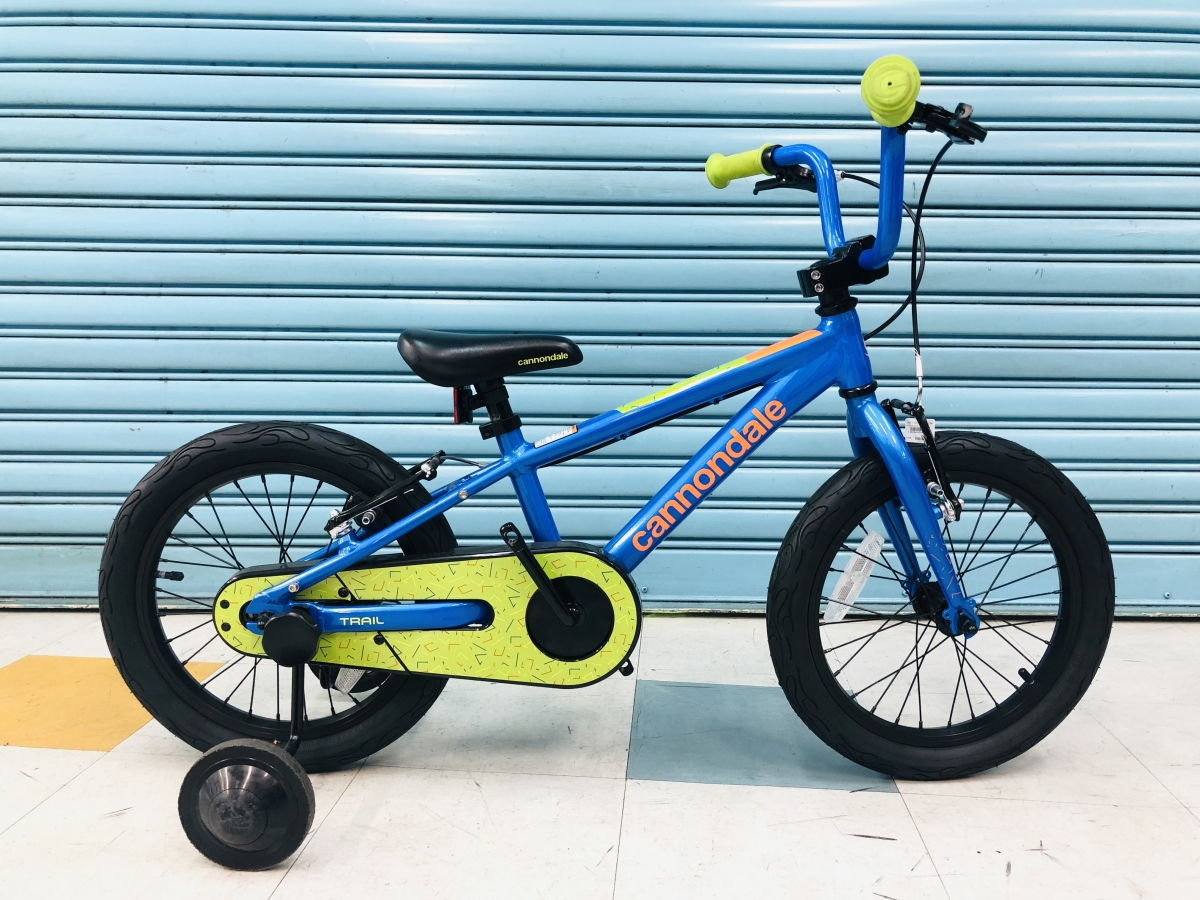 アウトレット】CANNONDALE KIDS TRAIL 16インチ キッズバイクが1台限り