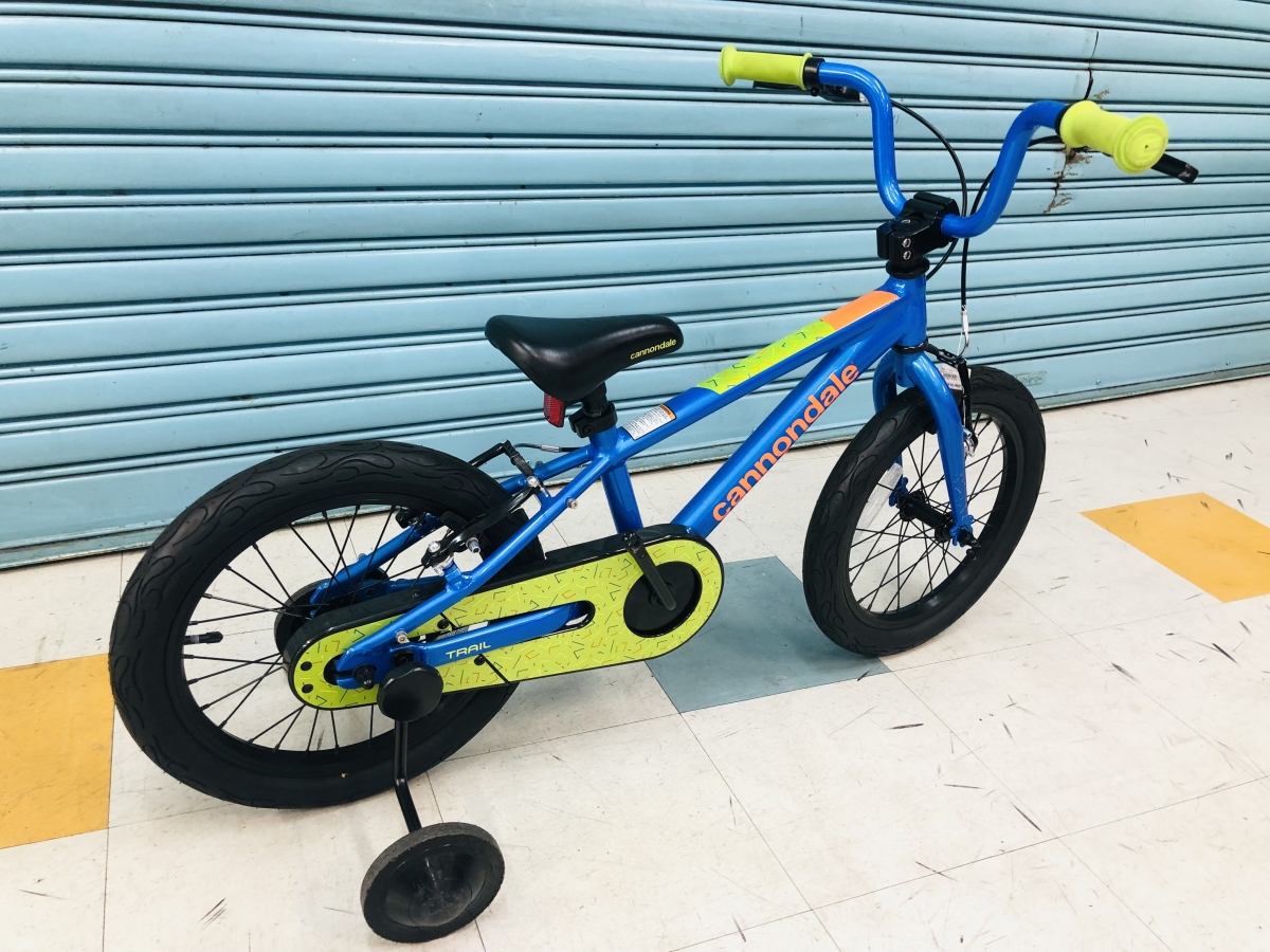 アウトレット】CANNONDALE KIDS TRAIL 16インチ キッズバイクが1台限り