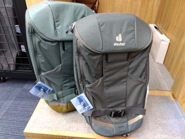 DEUTER】ライドに仕事に幅広く使える容量たっぷりなバックパック