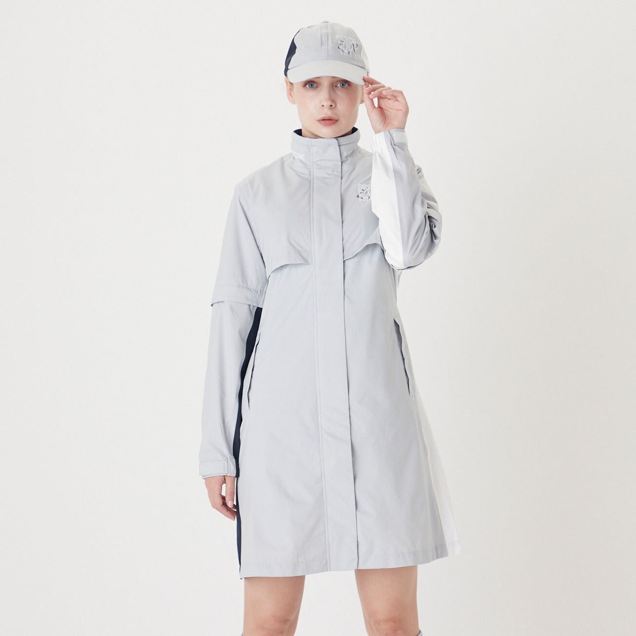 WOMEN レインウェア ライトグレー
