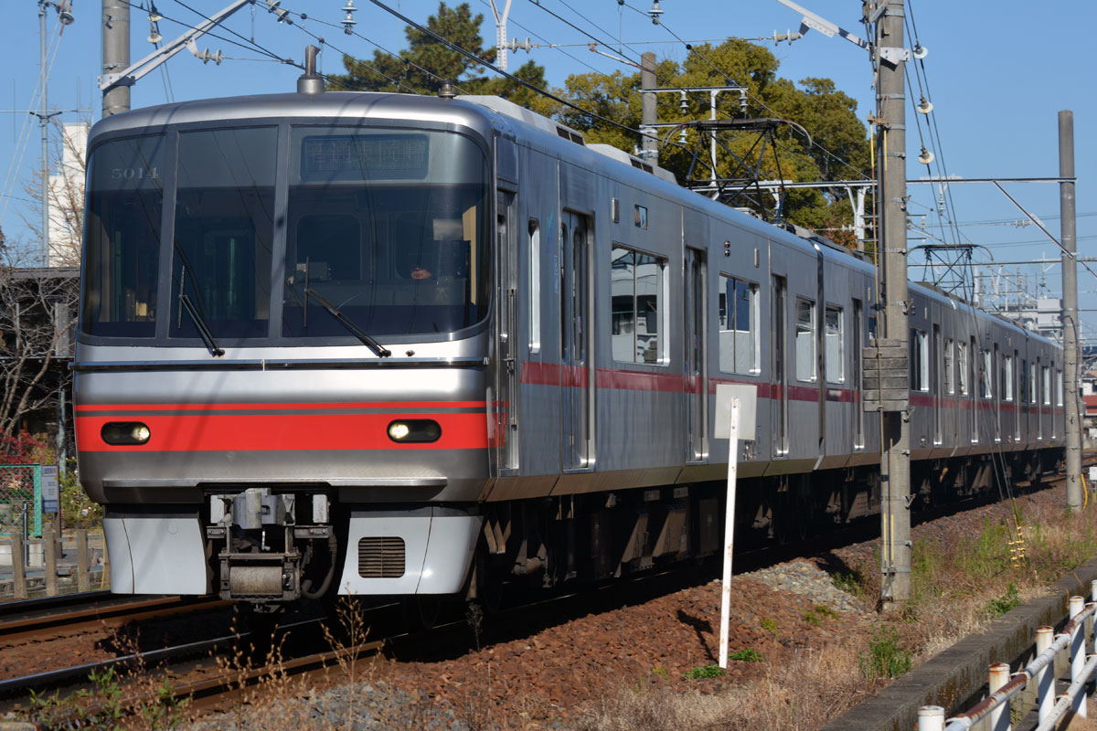 名鉄5000系 編成表（最新版） – 4号車の5号車寄り