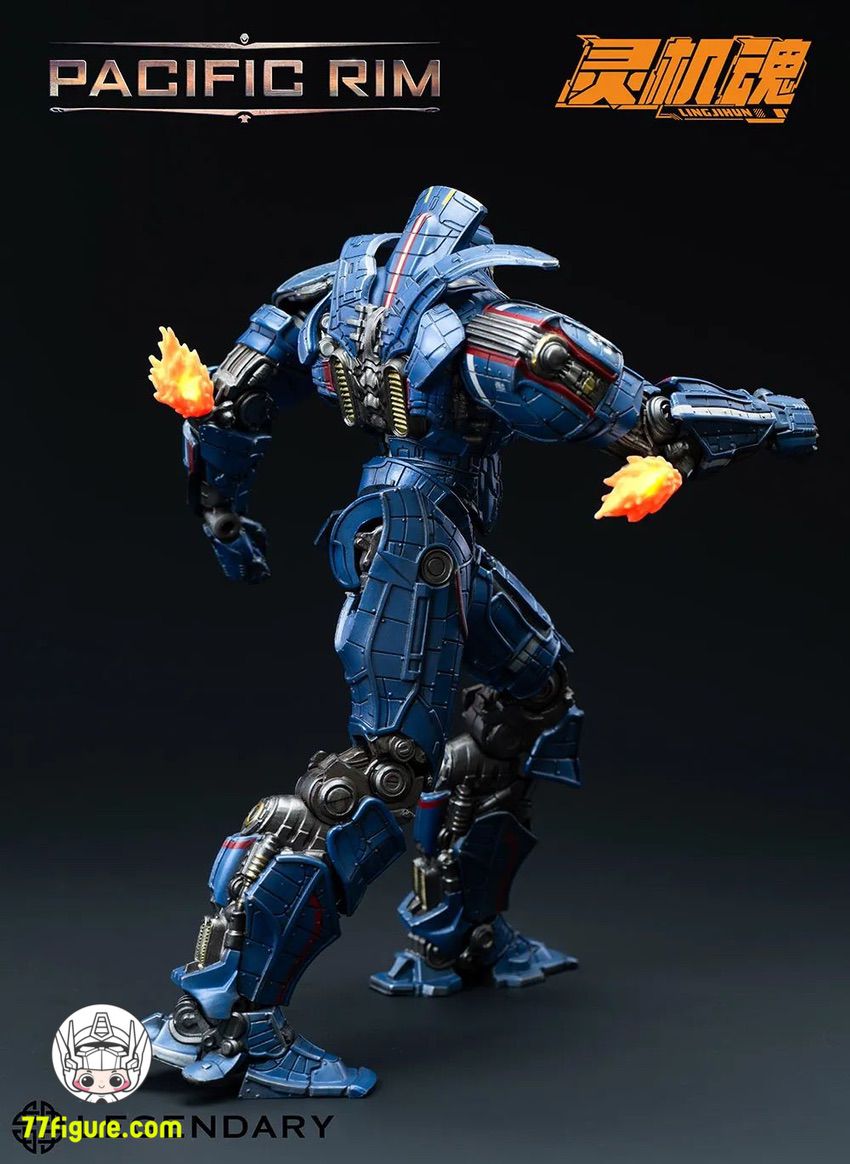 LingJiHun パシフィック・リム ジプシー・デンジャー 塗装済み可動