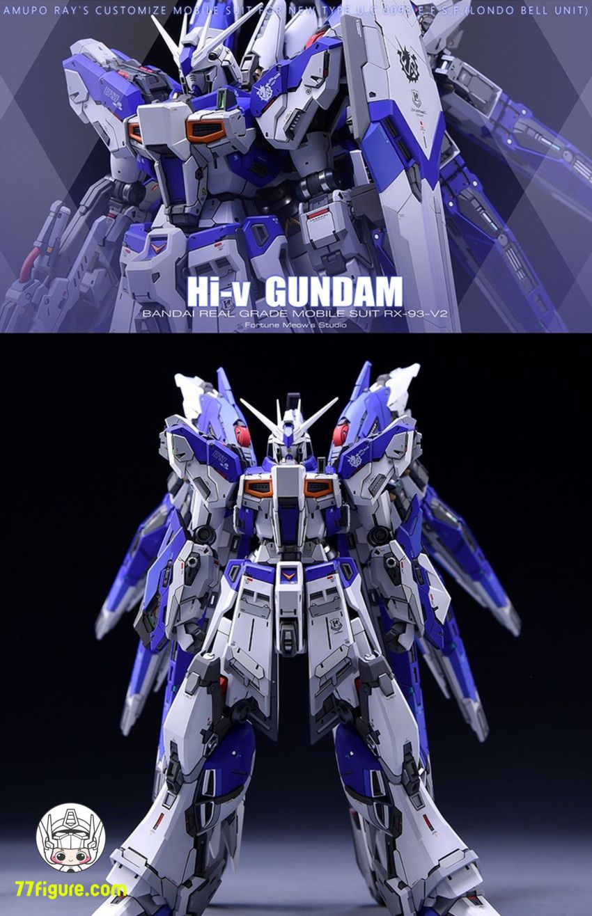 Fortune Meow's Studio 1/144 RG RX-93-ν2 Hi-vガンダム 用