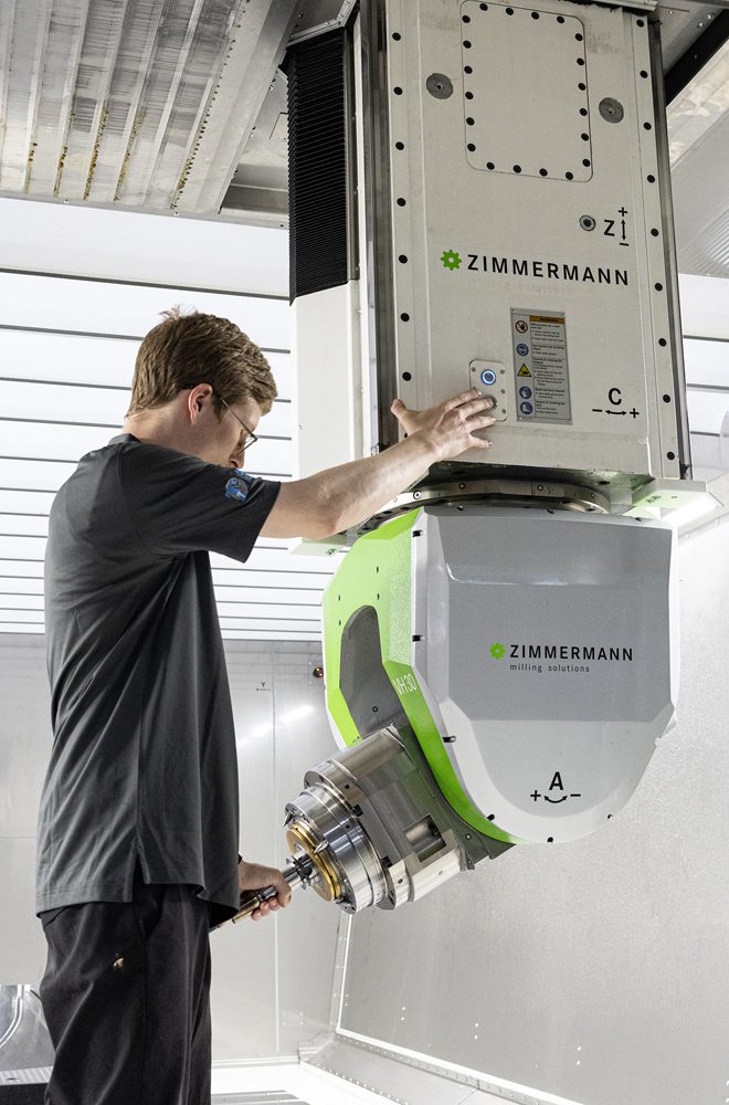 Size Matters… Zimmermann Supplies Large Portal Milling Machine to