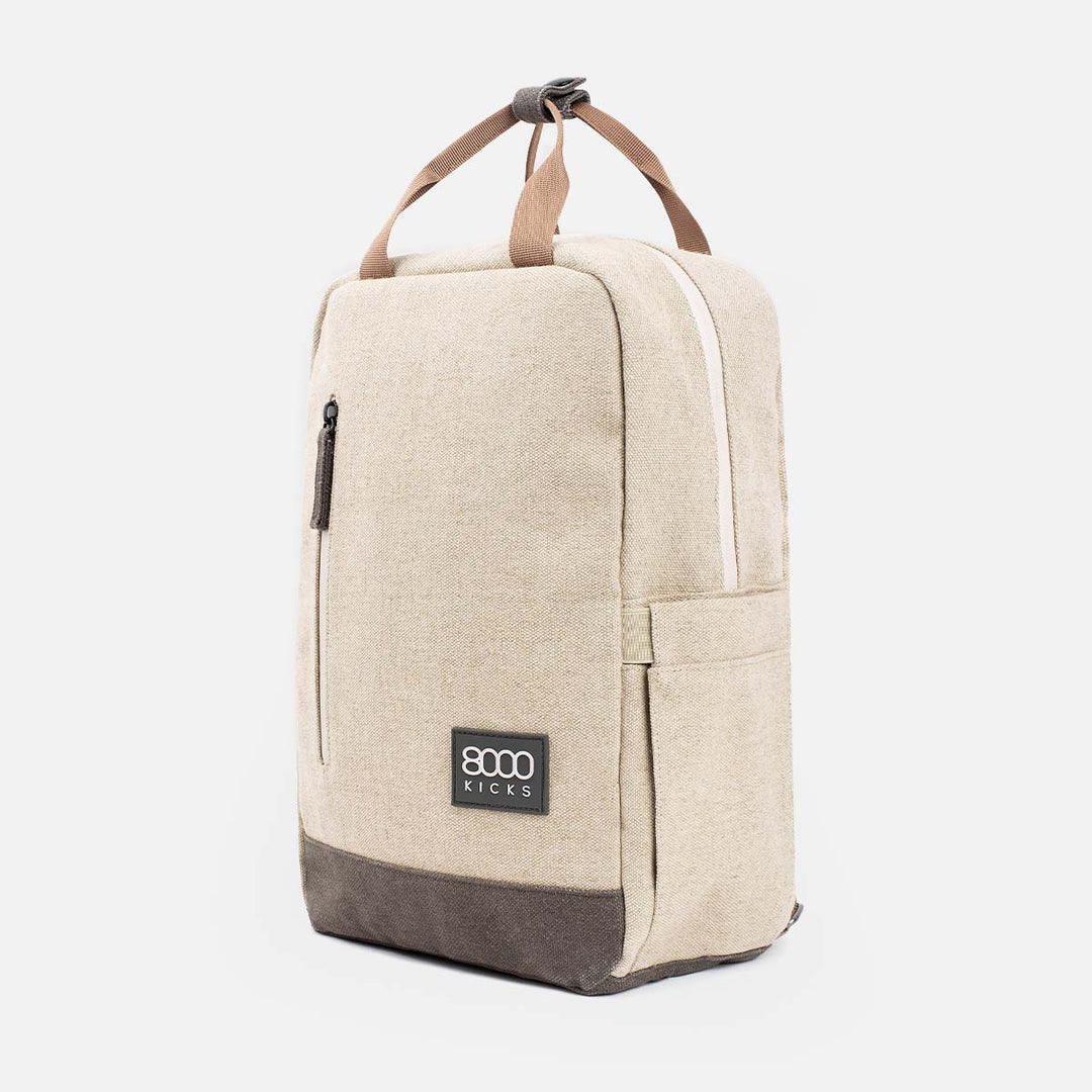 Small Hemp backpack ベージュ&グリーン – 8000kicks Japan