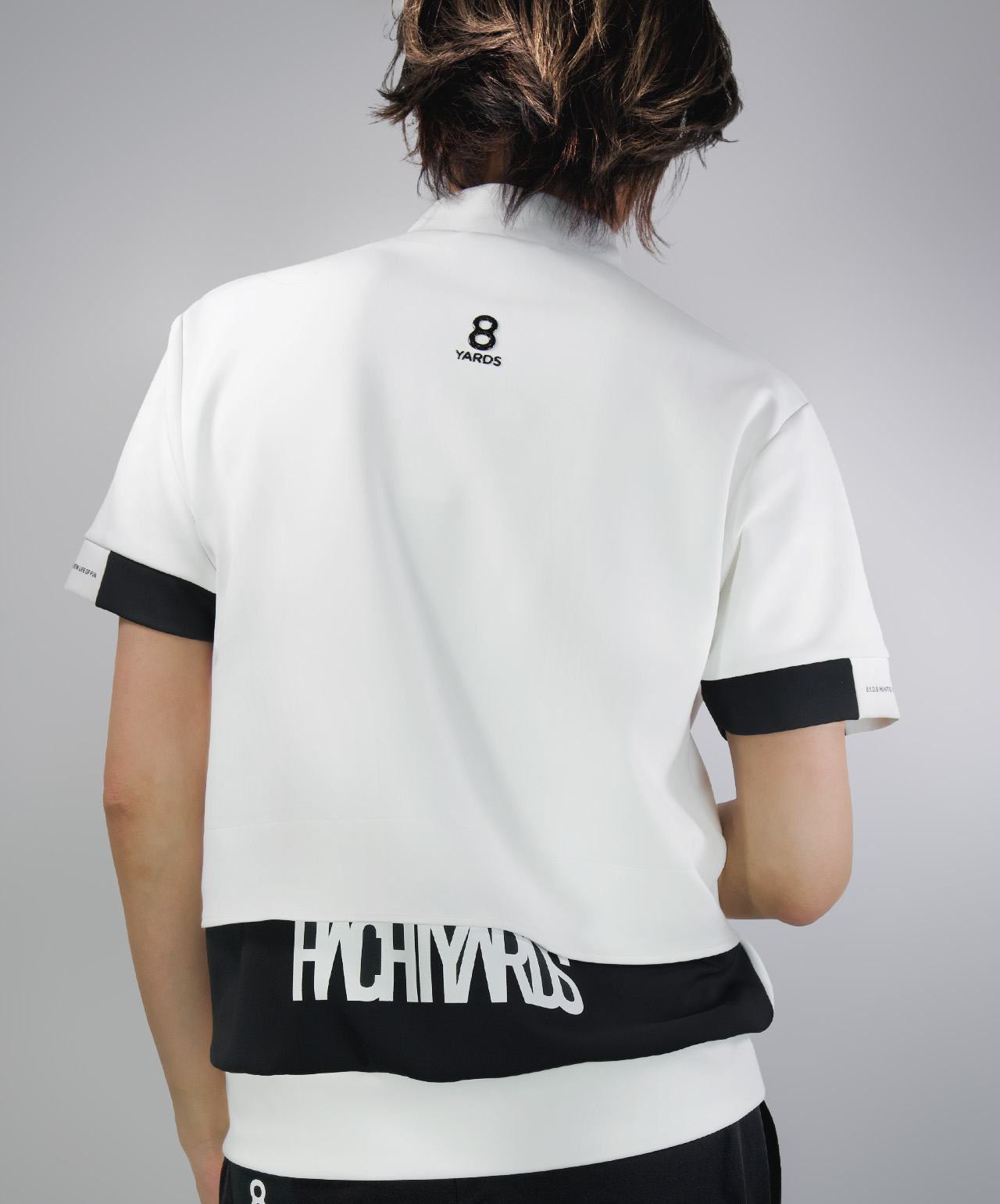 美品⭐︎8YARDS 半袖ゴルフウェアWomen's RIBMOCK 8yards モックネック