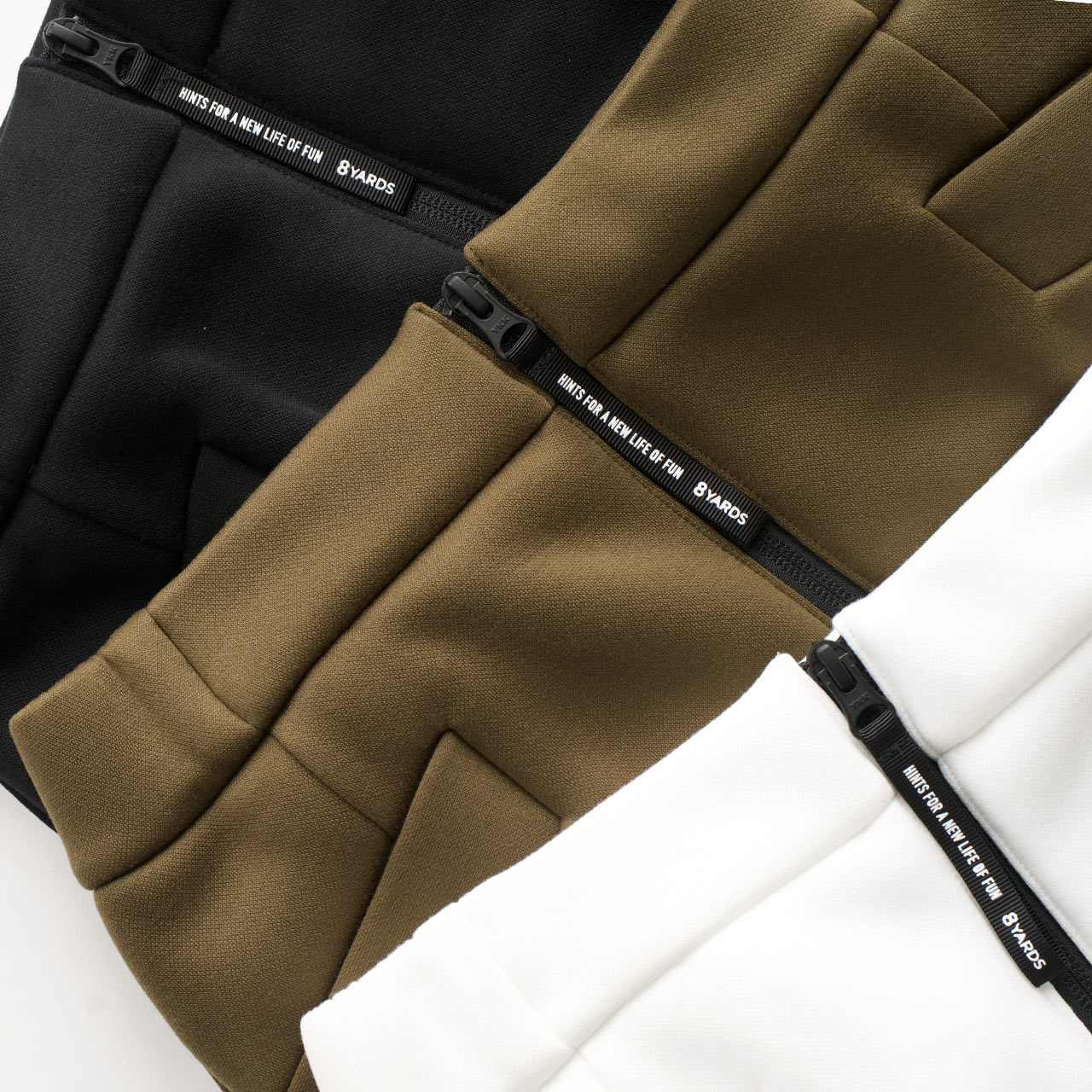 8YARDS / Zip Front Skirt