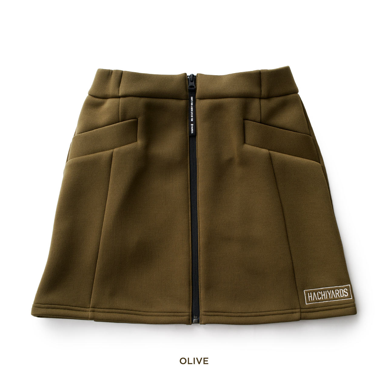 8YARDS / Zip Front Skirt