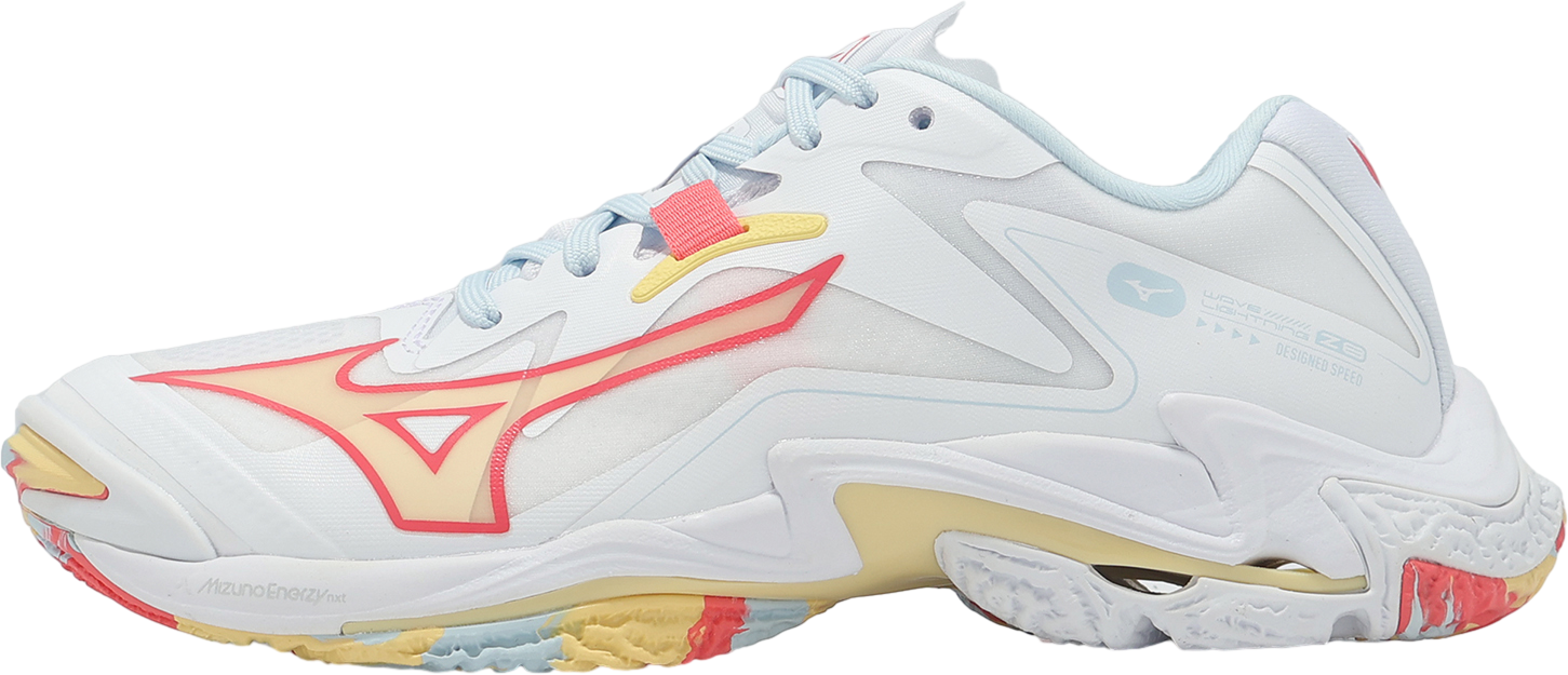 Mizuno Wave Lightning Z8 WMNS White / Multi Color - Jun 2025