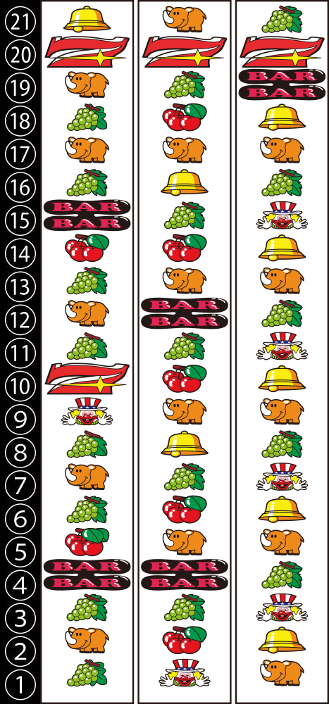 打ち方/レア役の停止型:ゴーゴージャグラー2（GOジャグ2）（北電子）の