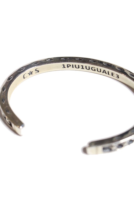 1PIU1UGUALE3 × CODY SANDERSON silver bangle [thin] | 1piu1uguale3