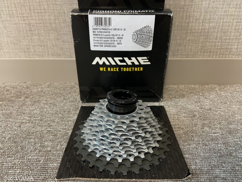 MICHE PRIMATO K12 SH 16-30T】シマノ12s互換のイタリア製ジュニア