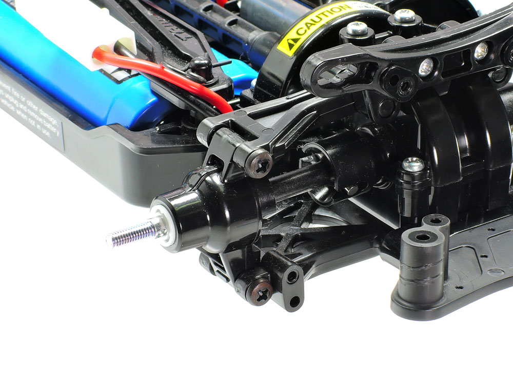 OP.1733 TT-02 アルミリヤアップライト （3.0度）: RCモデル｜TAMIYA