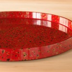 TRB-1002] 末広盆 | 津軽塗たなか オンラインストア