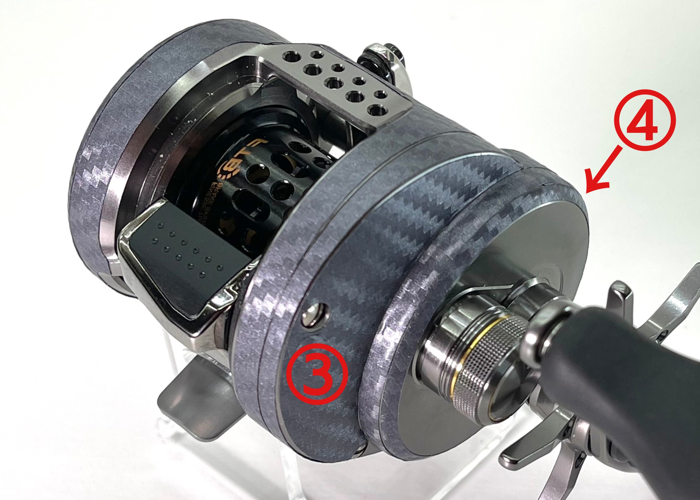 シマノ 17 カルカッタ コンクエスト BFS カスタム