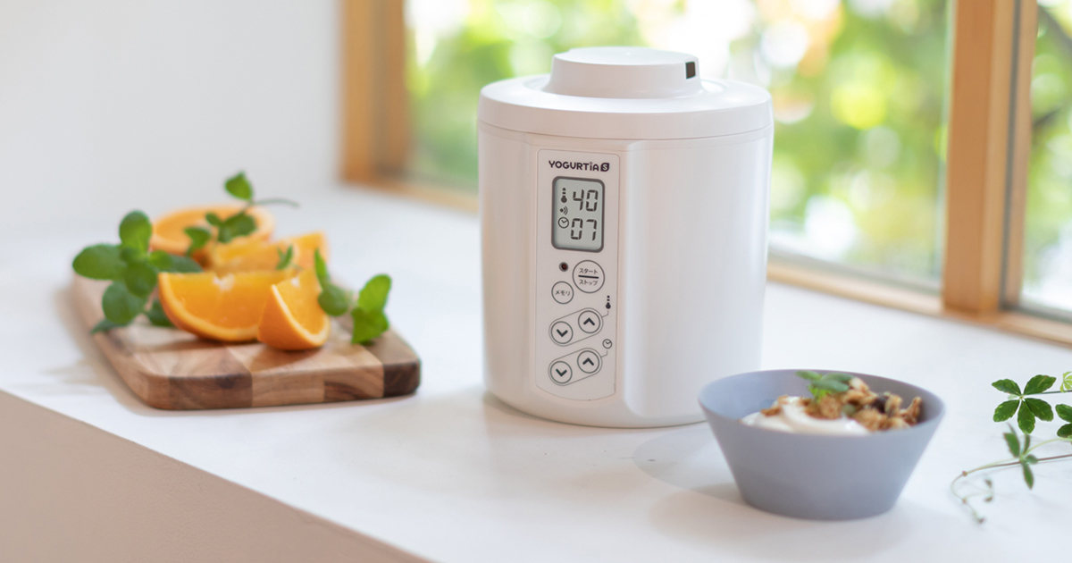 温度調節機能付のヨーグルトメーカー：ヨーグルティア | タニカ電器