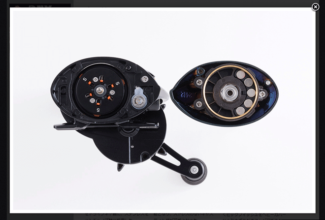 レボブラック6は深溝スプール搭載のタフネスリール！レボブラック9と