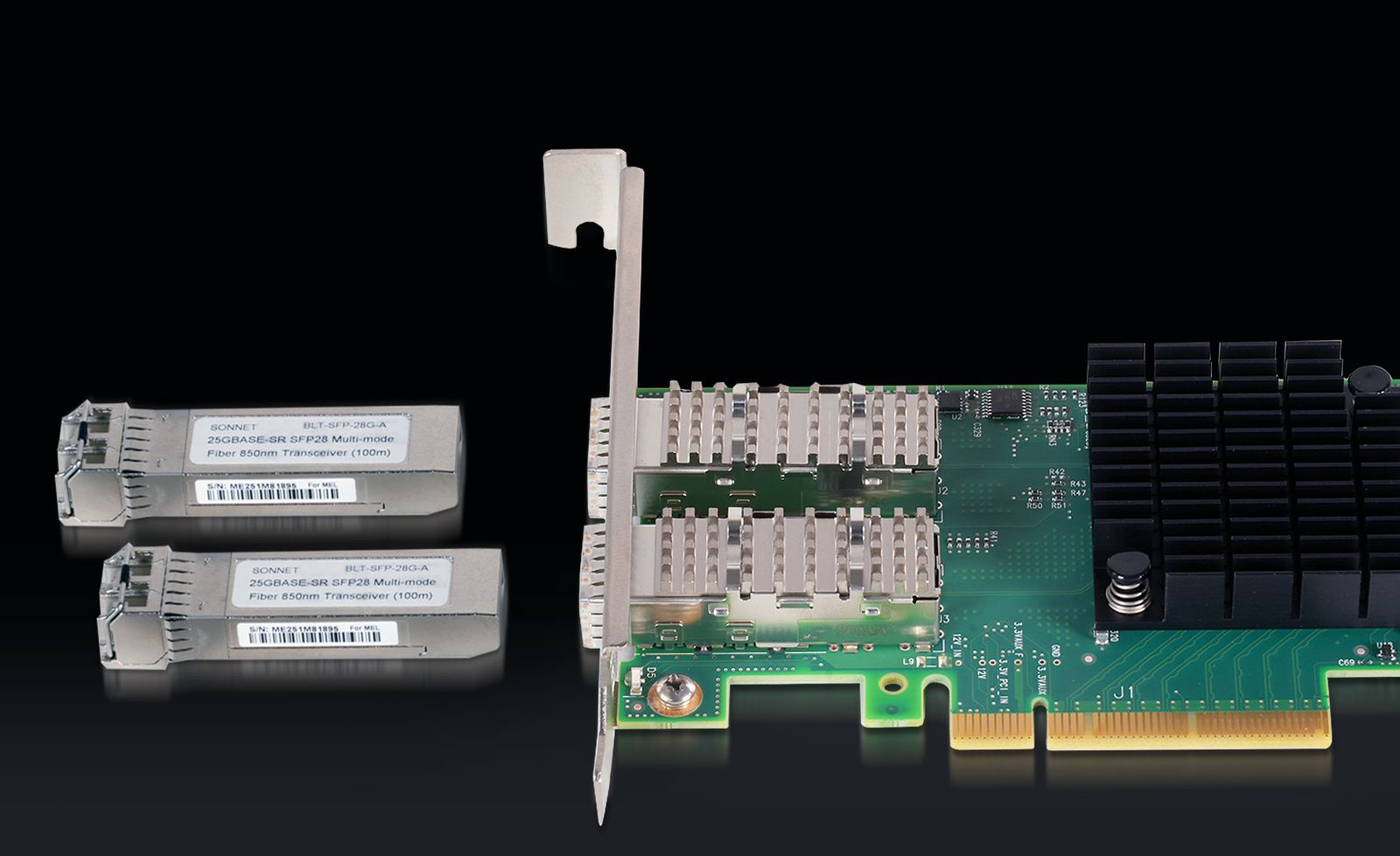 Twin10G SFP28 PCIe Card - Sonnet Technologies - 製品情報 | TACSYSTEM