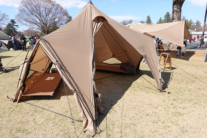 広さ・見た目・機能性すべて良しのワンポールテント、ZANE ARTSの「PS