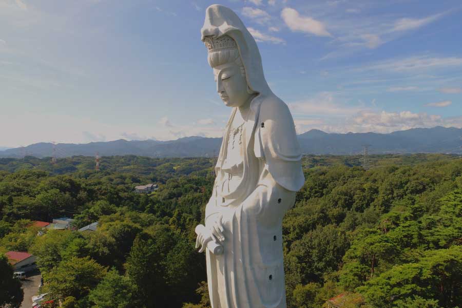 高崎白衣大観音 慈眼院｜群馬県高崎市｜観音山