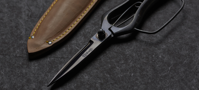 登録商標｢竹二作｣ 多鹿治夫鋏製作所