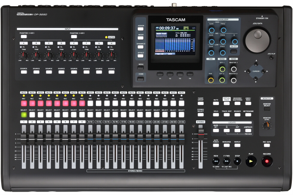 DP-32SD | 32-track Digital Portastudio | TASCAM - United States