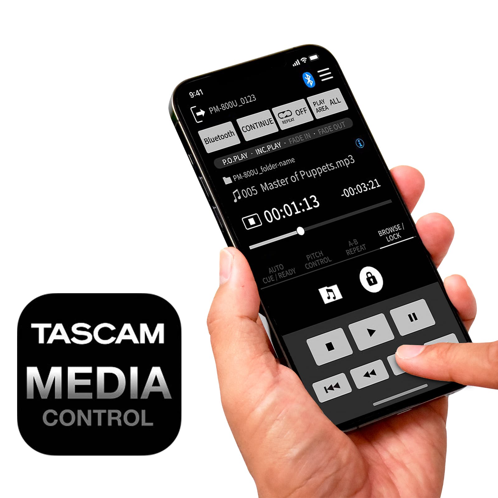 MP-800U | SD/USB Player with Bluetooth® Receiver, USB DAC and FM