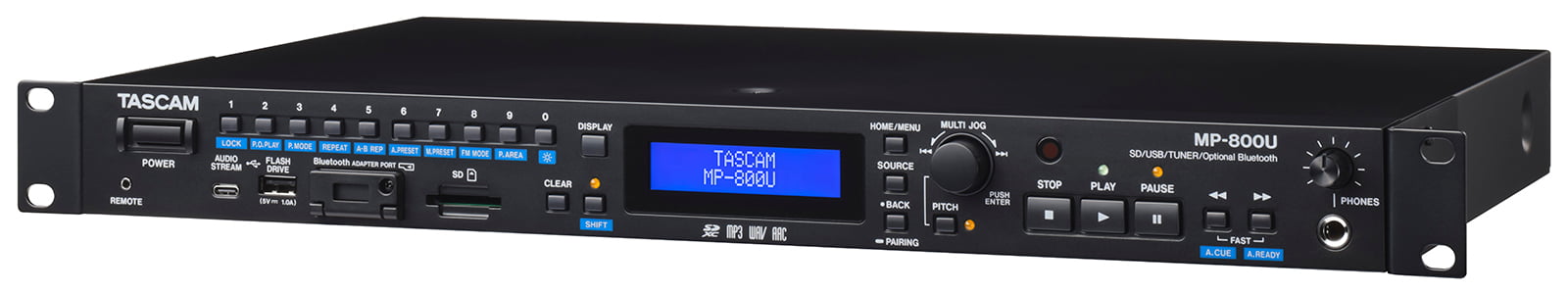 MP-800U | SD/USB Player with Bluetooth® Receiver, USB DAC and FM