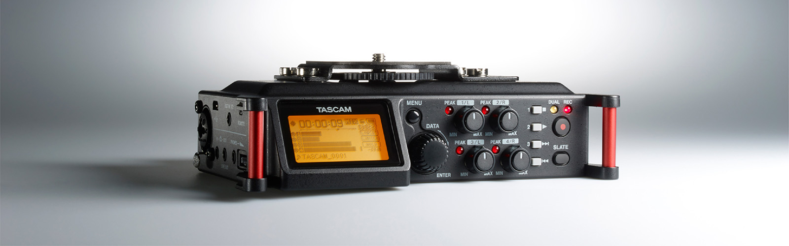 DR-70D | 4-Track Audio Field Recorder & Mixer for Audio/Video