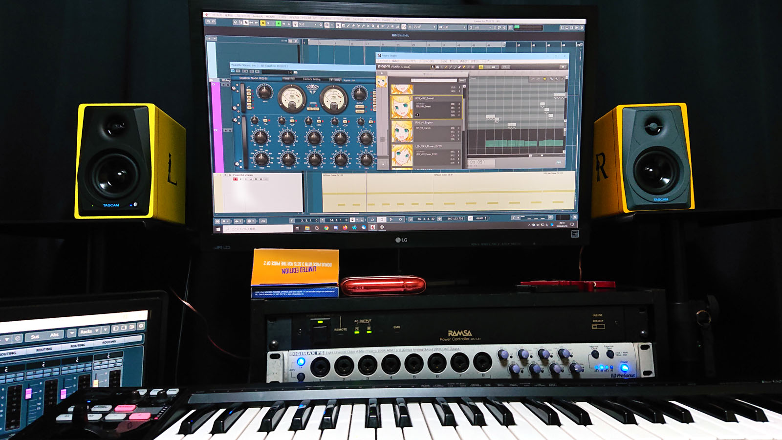 ライブP（Mr.LIVE）：機材レビュー「モニタースピーカー VL-S3BT