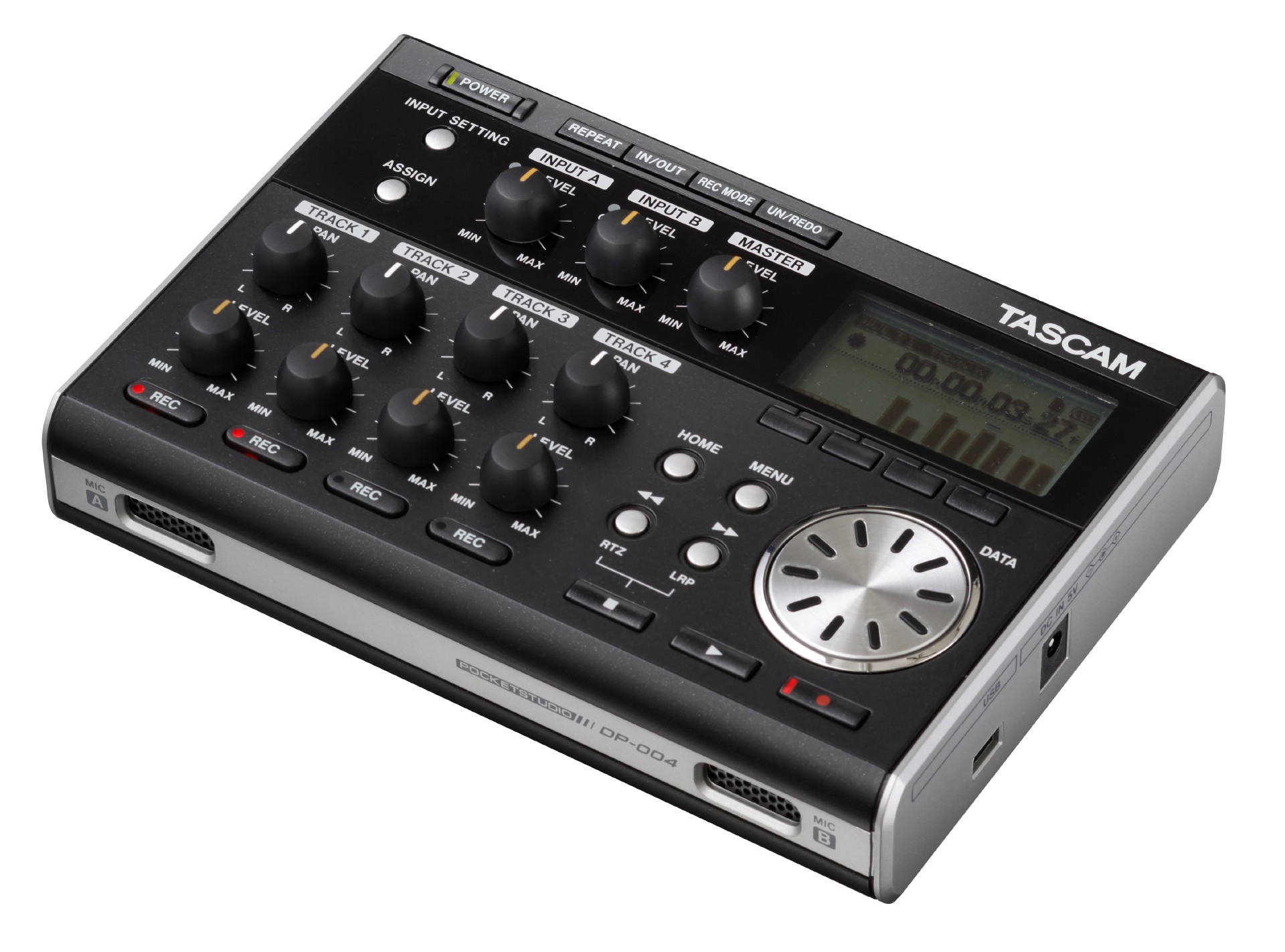 DP-004 | 4トラック SD/SDHC MTR | TASCAM (日本)