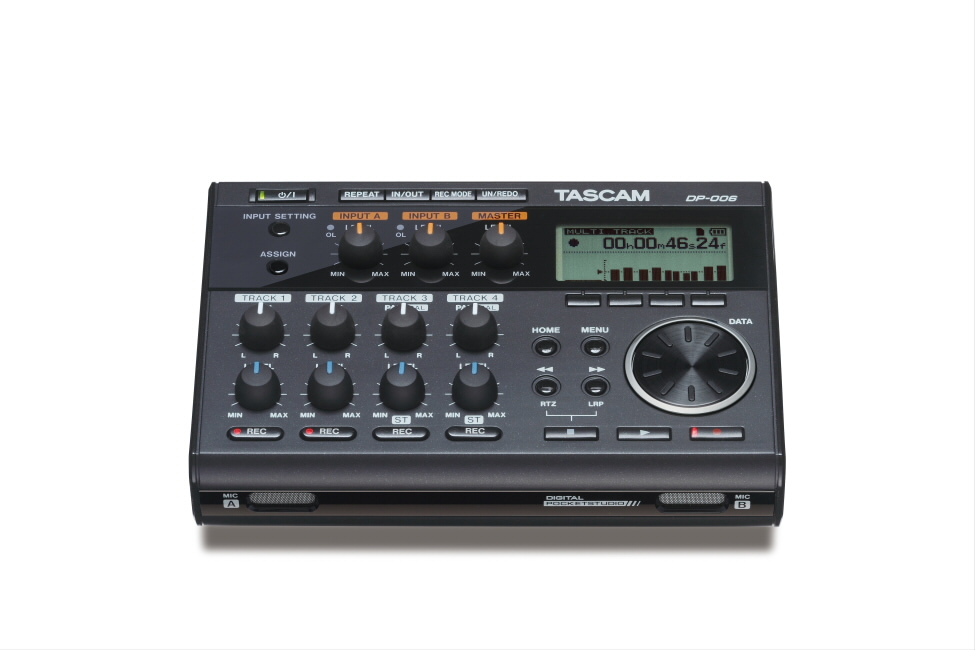 DP-006 | 6トラック SD/SDHC MTR | TASCAM (日本)