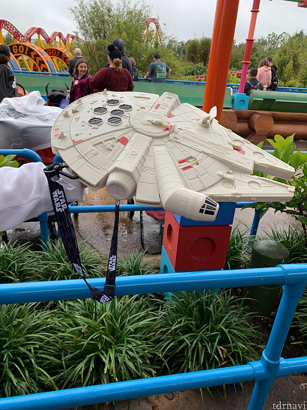 ミレニアムファルコンのポップコーンバケツ！