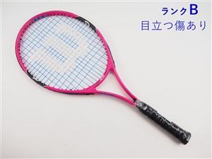 中古】ウィルソン バーン ピンク 25 2016年モデル【ジュニア用ラケット