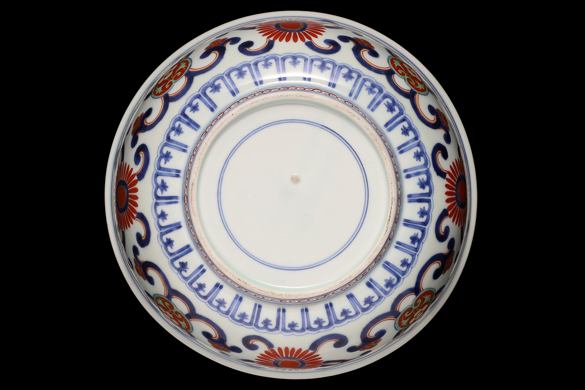 古伊万里色絵荒磯文鉢（江戸時代） - 天平堂（TENPYODO）