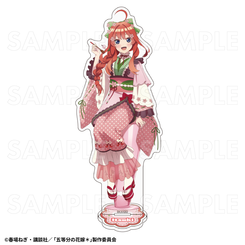 五等分の花嫁＊ アクリルスタンド 和パフェドレスver.（全5種） | 五等