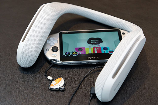 レビュー】PlayStation VRで使う肩載せテレビスピーカー『SRS-WS1』開