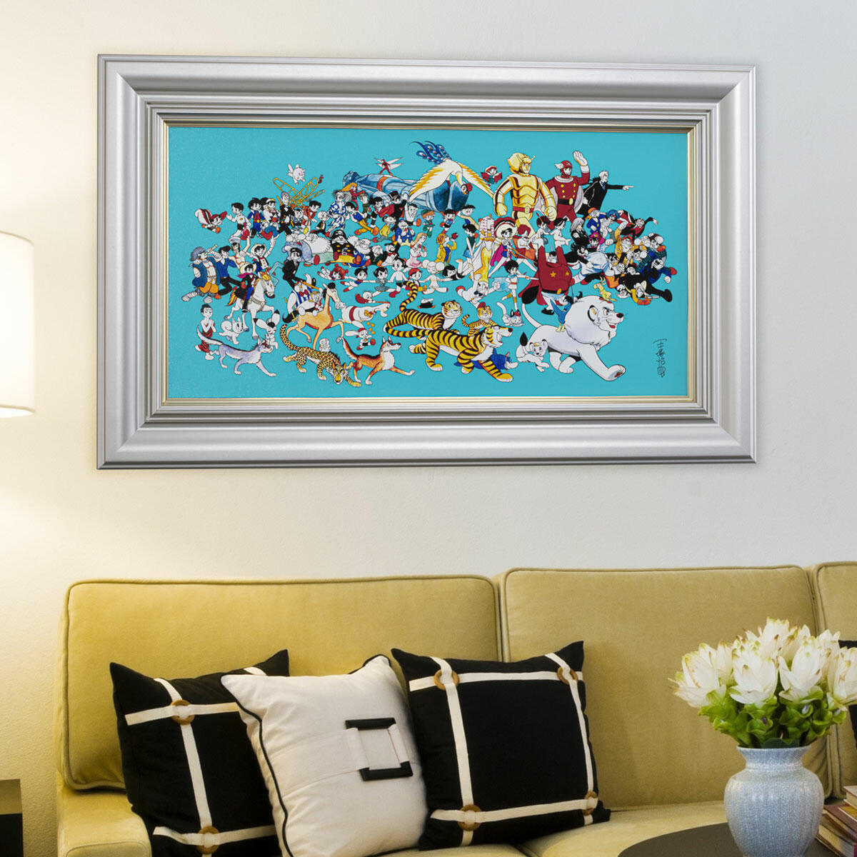 新商品】プレミコより「手塚治虫 キャラクター大行進」の高精細版画