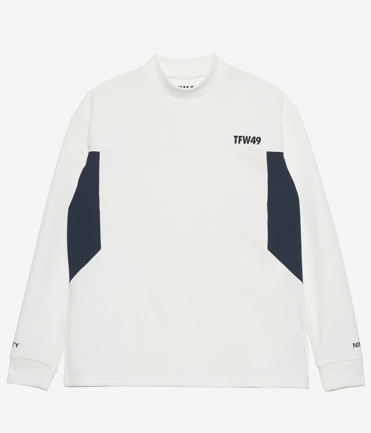 WIDE LONG SLEEVE MOCKNECK TEE | TFW49（ティーエフダブリュー