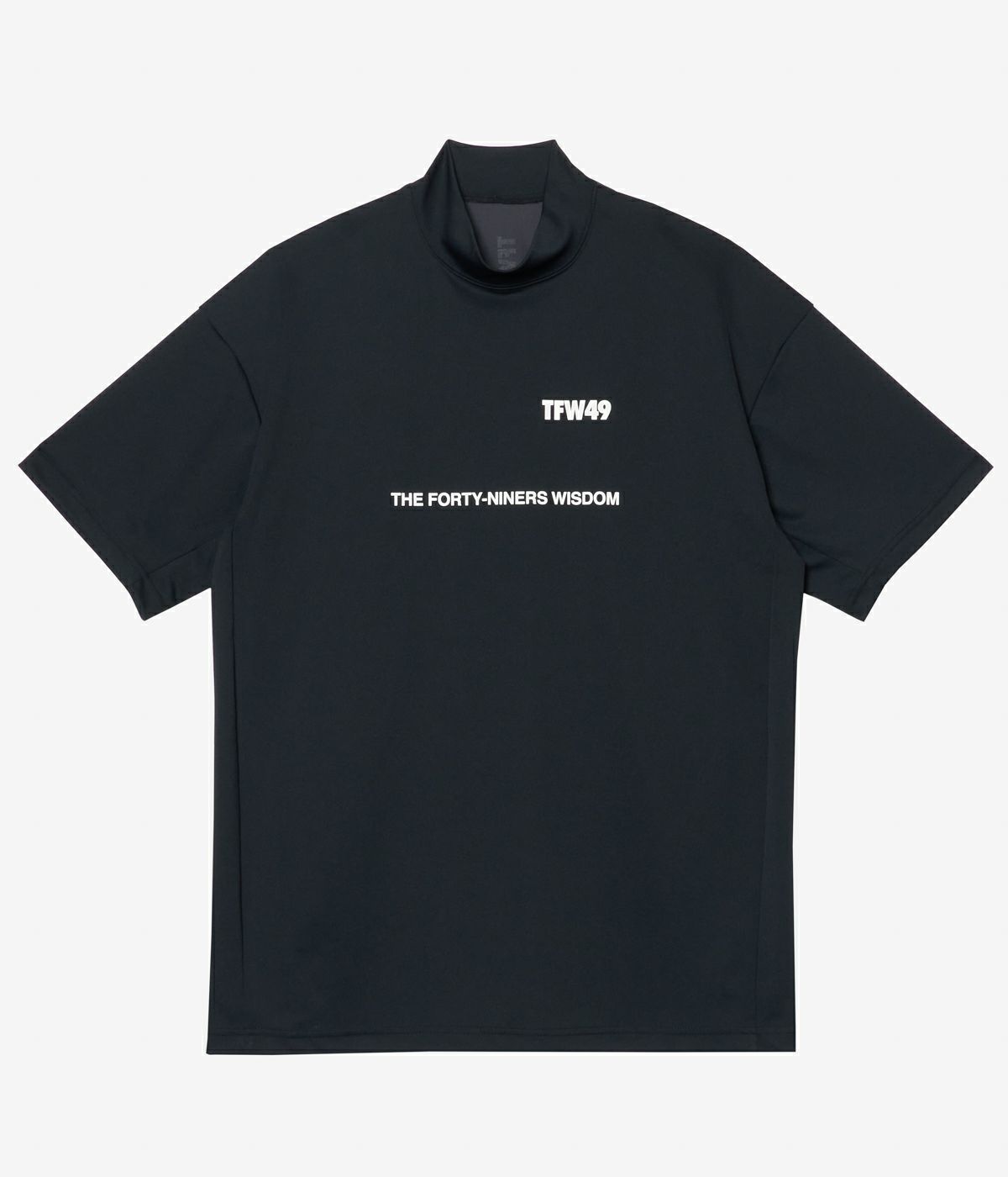 TFW49 モックネック Tシャツ ブラック 4 junhashimoto TFW49 モック