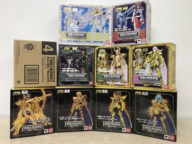 聖闘士星矢 「聖闘士聖衣神話」シリーズをまとめてお譲り頂きました