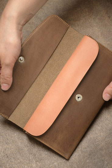 MOTO/被せロングウォレット(クロムエクセル) - T-bird