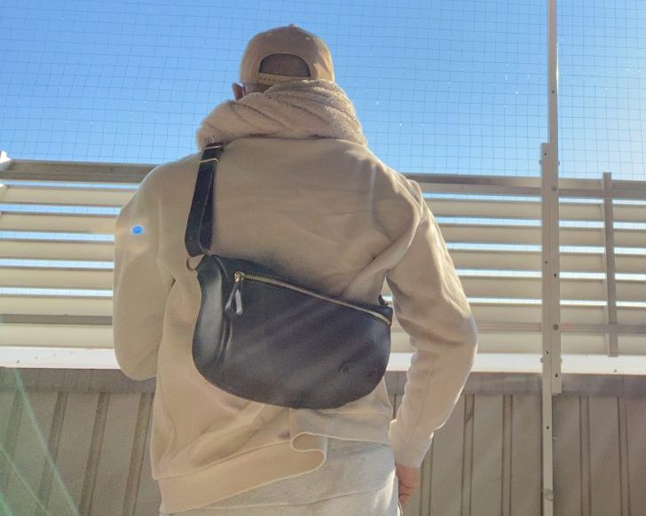 HERZ（ヘルツ）】F-5立体マチ・ボディバッグは、大人向きでシンプル