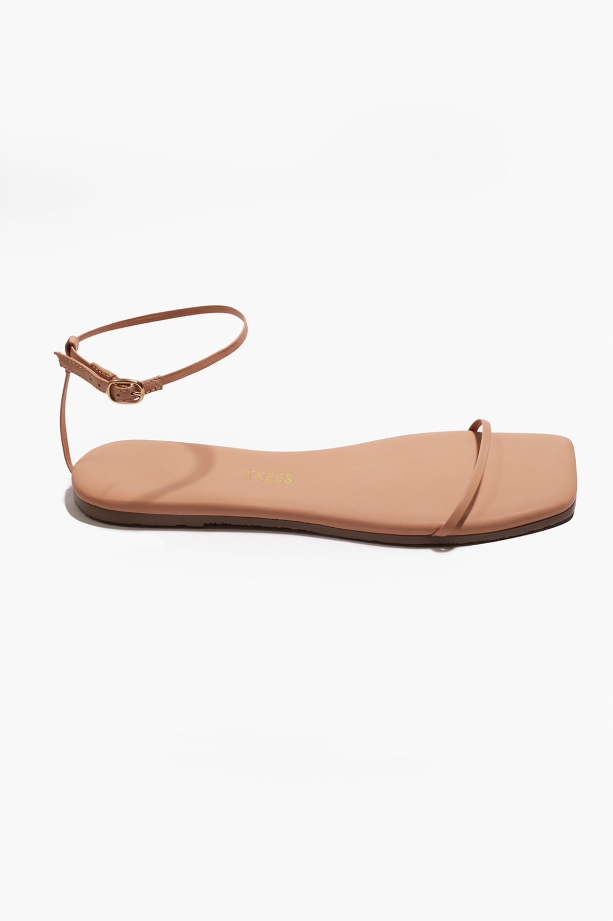 Square Toe Twiggy in Nude Beach | Women's Flip-Flops | TKEES – TKEES