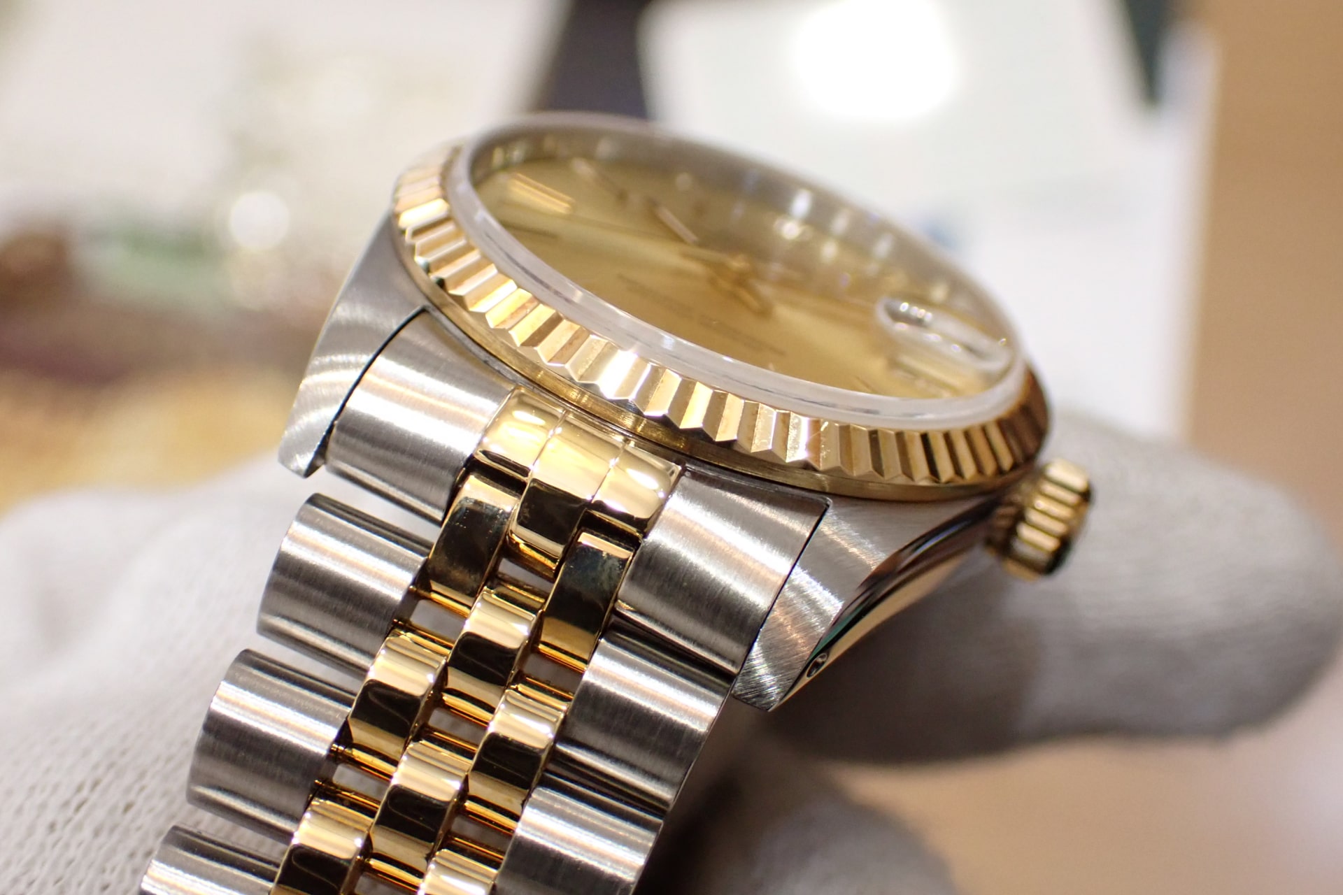 中古品A【ROLEX】ロレックス デイトジャスト ボーイズ Ref.68273