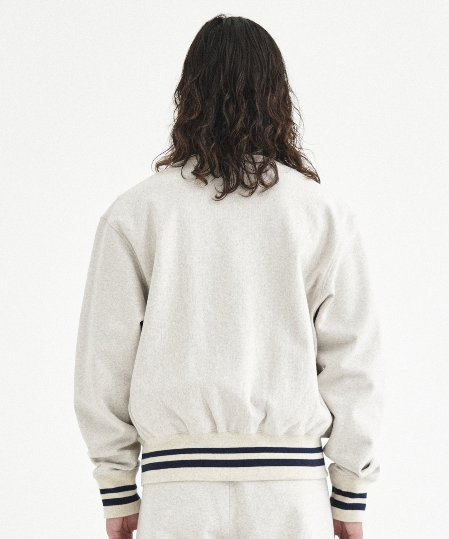 EX.Sweat cardigan 逆PURPLE ｜ KHOKI