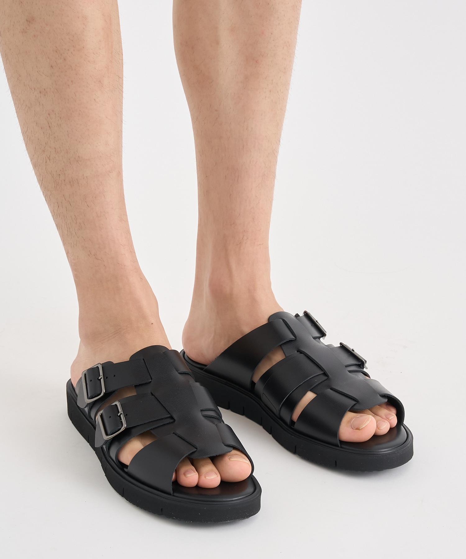 GURKA SANDALS GLOXI CUT | foot the coacher | レザーサンダル