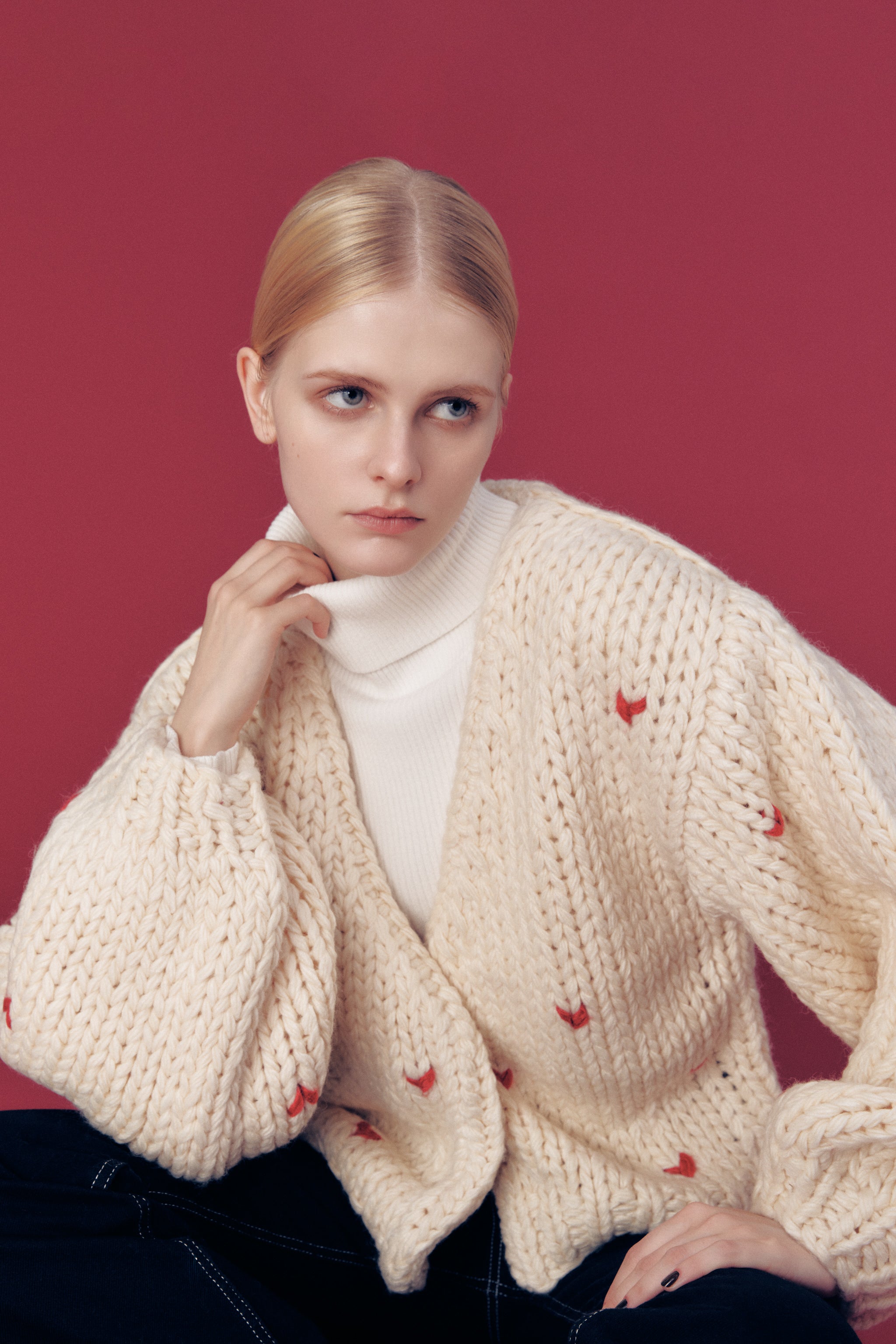 Charing Heart Cardigan – THE TOÉ