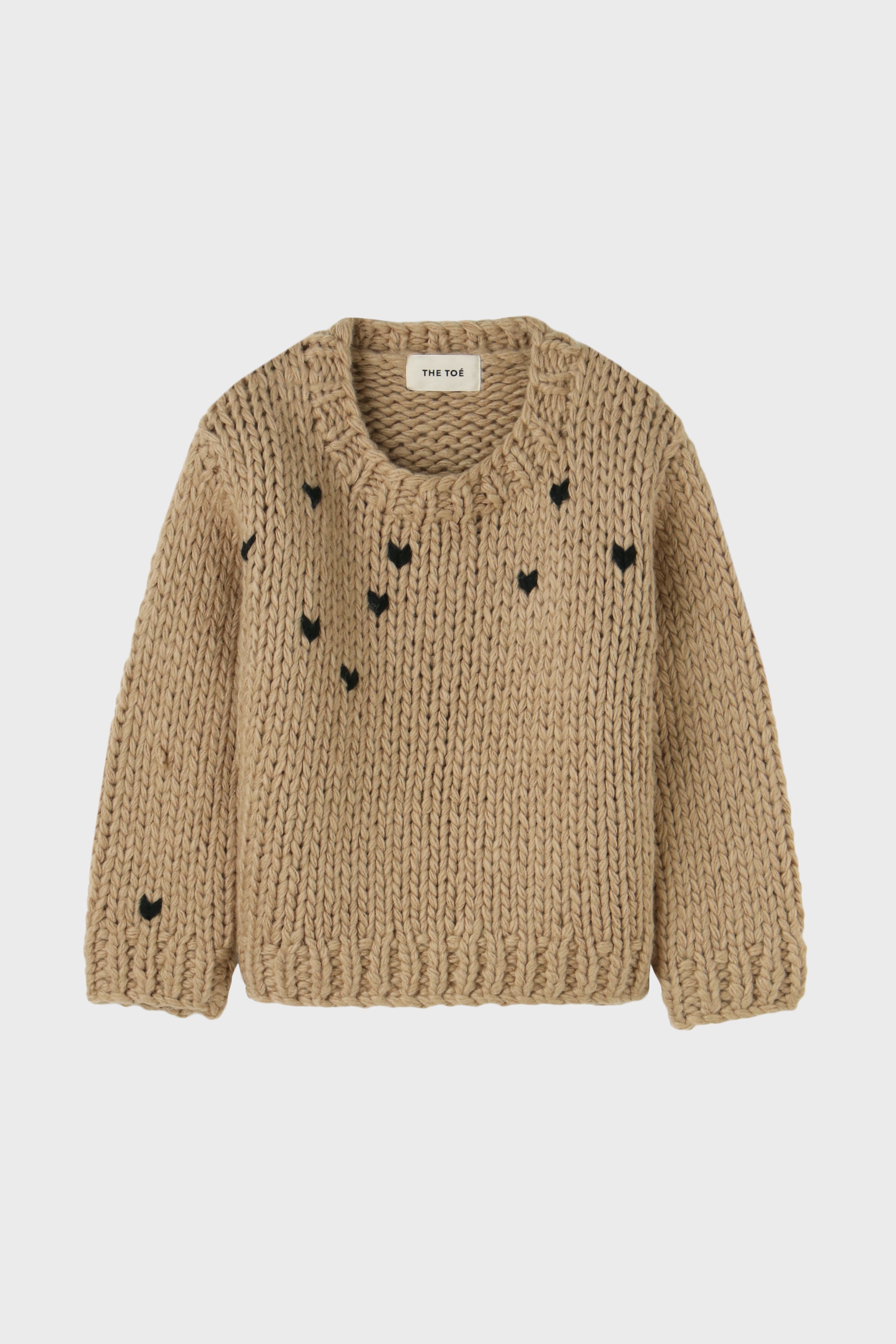 Notting-Hill Heart Knit – THE TOÉ